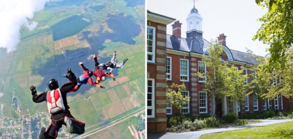 student skydiving university of southampton