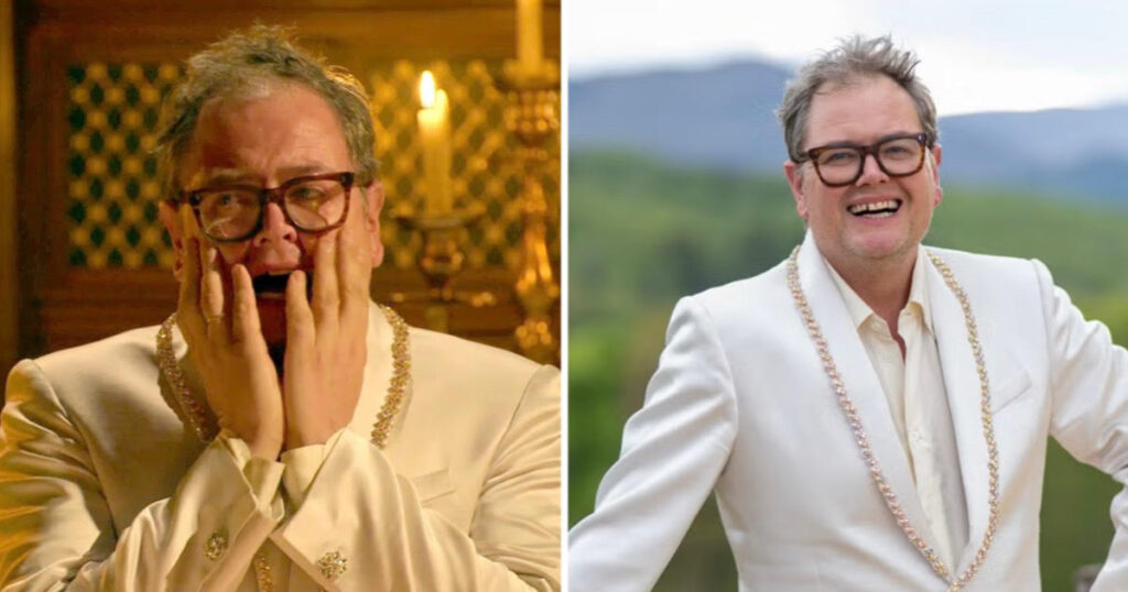 Celebrity Traitors Alan Carr