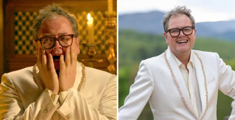 Celebrity Traitors Alan Carr