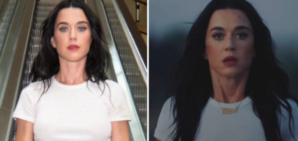 Katy Perry split bandaids