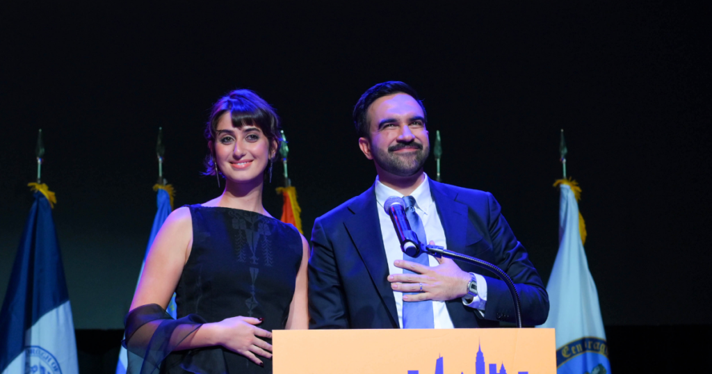 Zohran Mamdani wife age NYC win