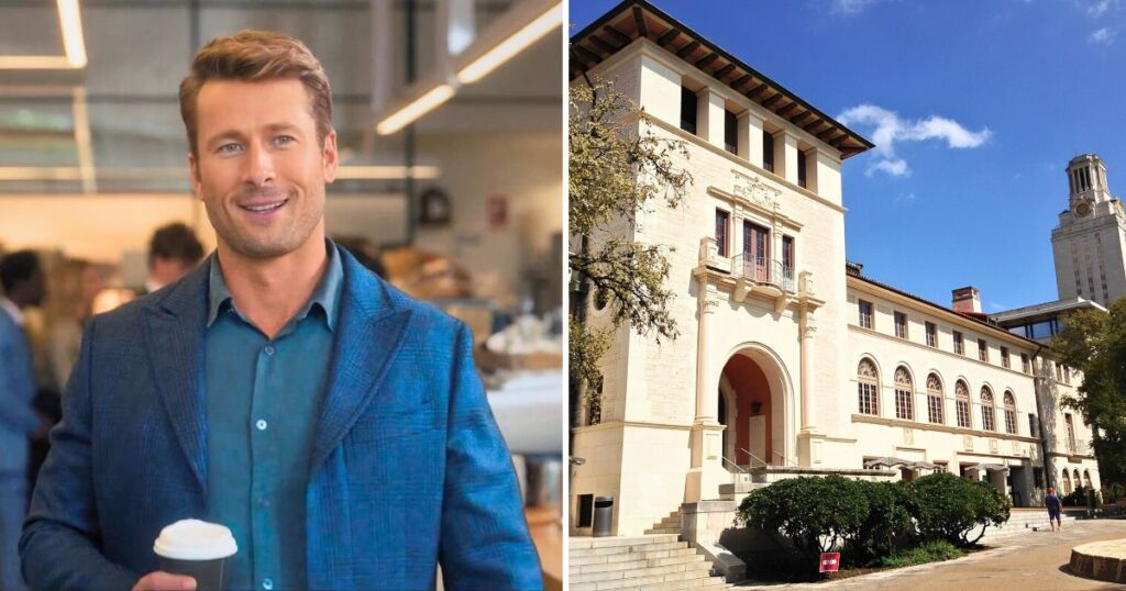 glen powell and the university of texas at austin