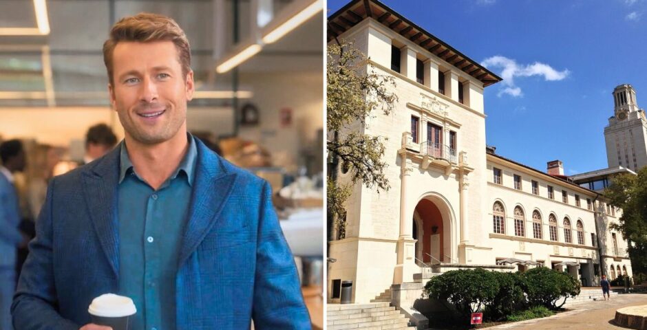 glen powell and the university of texas at austin