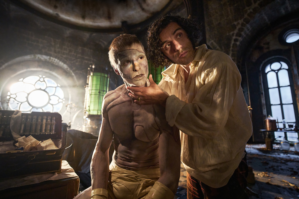 Frankenstein del Toro close book