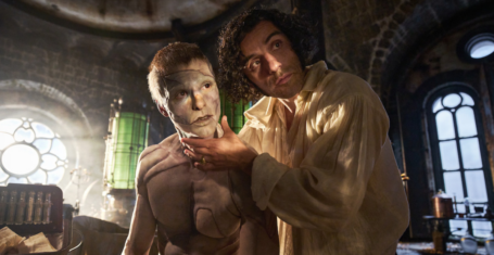 Frankenstein del Toro close book