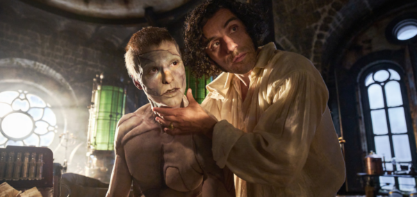 Frankenstein del Toro close book