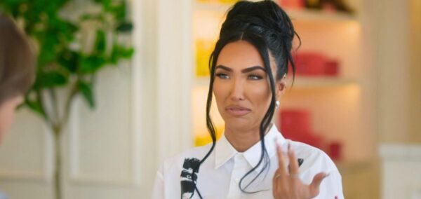 selling sunset bre tiesi talking about her breast implant problems