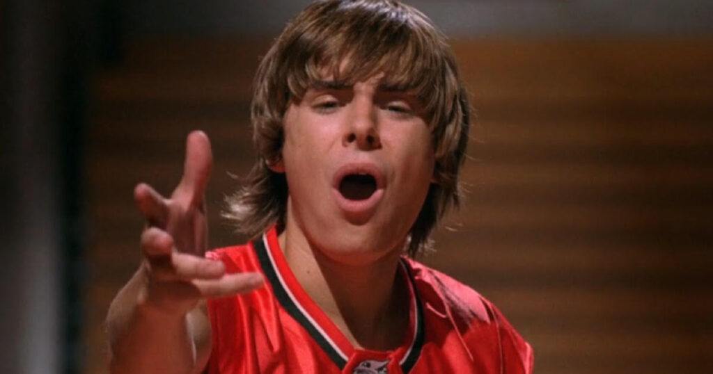 Zac Efron leaked High School Musical vocals