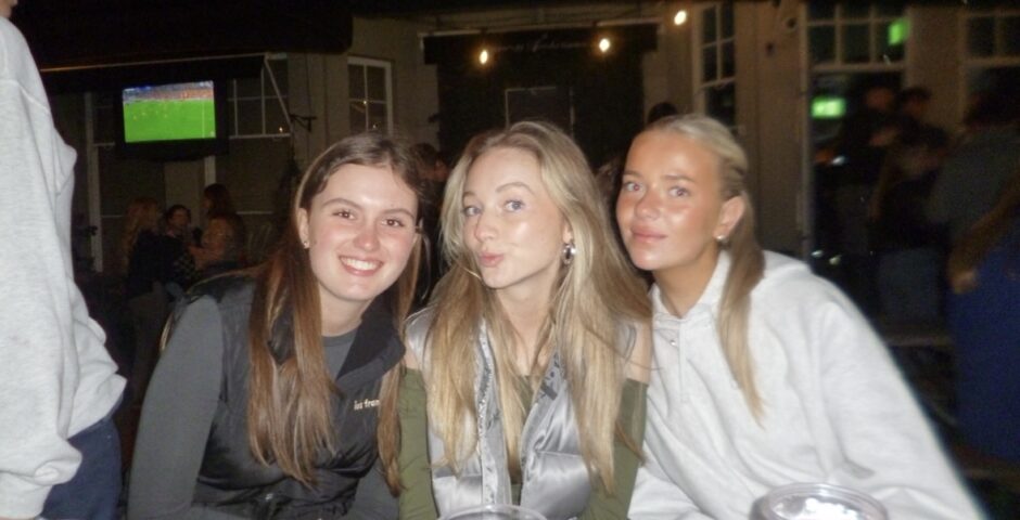 newcastle university students in a pub