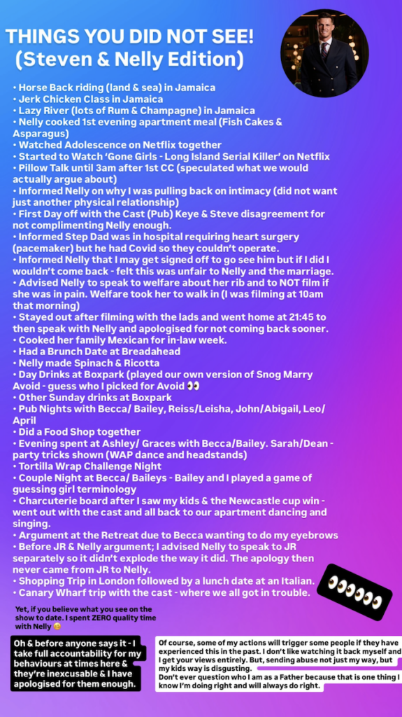 MAFS UK 2025 cast edits cut