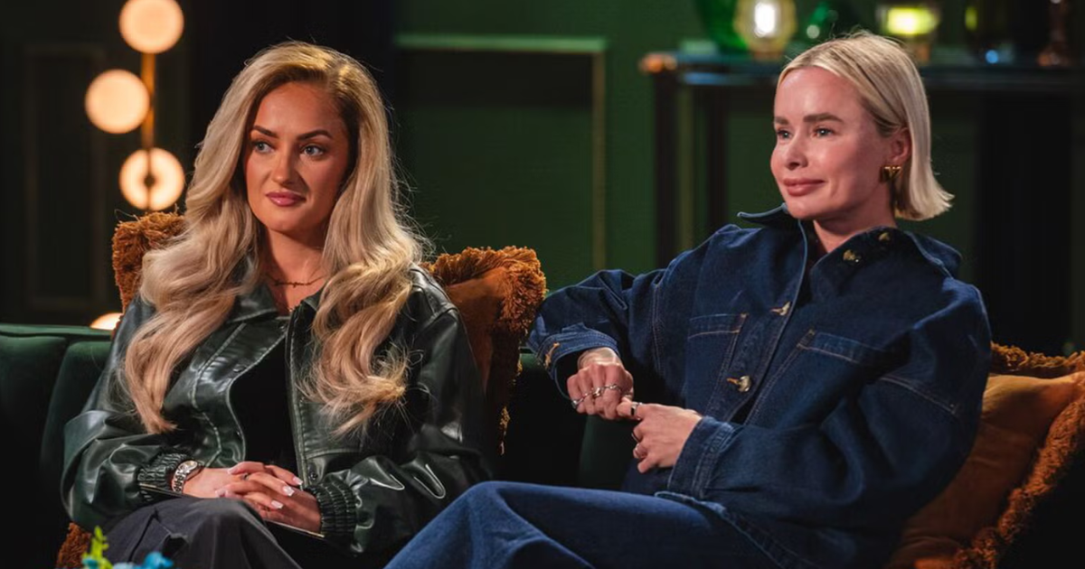 Leigh and Leah during MAFS UK 2025