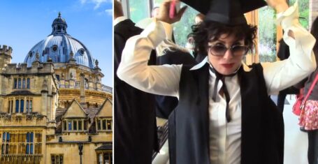 ruby wax i'm a celebrity at oxford university