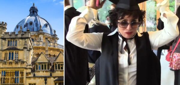 ruby wax i'm a celebrity at oxford university