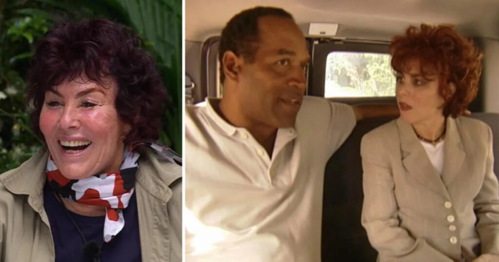 Ruby Wax OJ Simpson I'M A Celeb
