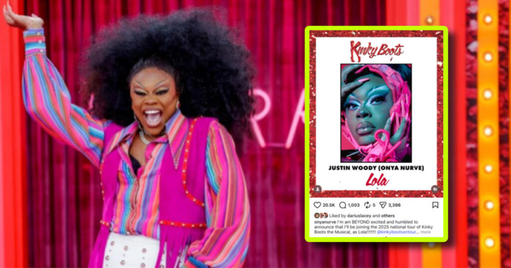 Onya Nurve Drag Race Kinky Boots