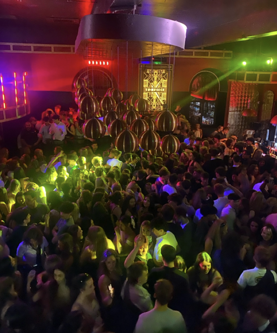 Clubgoers dancing in Timepiece, which faces a licence review