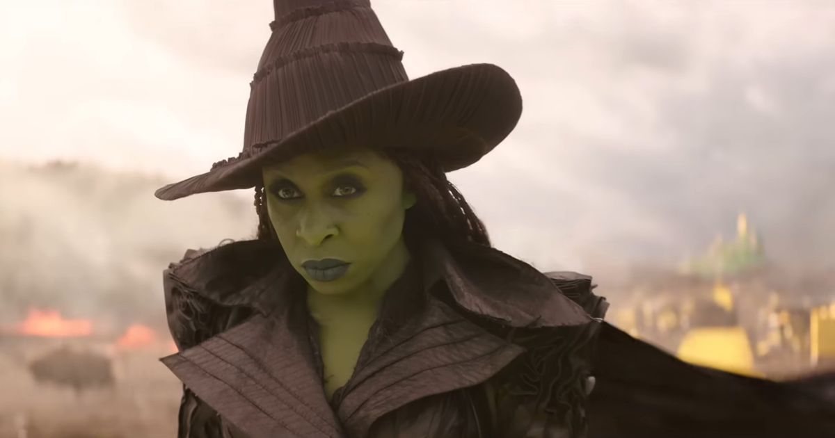 elphaba and yellow brick road wicked for good