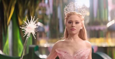 wicked for good ariana grande glinda magic