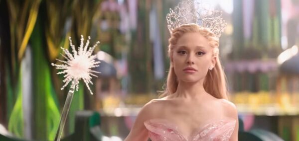 wicked for good ariana grande glinda magic