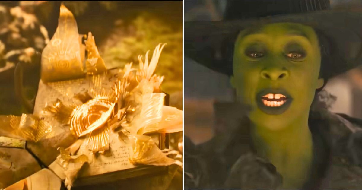 Here’s what the magic spells in the Grimmerie book from Wicked: For Good actually mean