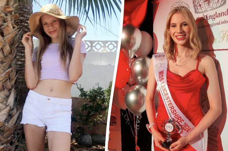 Grace Richardson, the university student who has been crowned Miss England