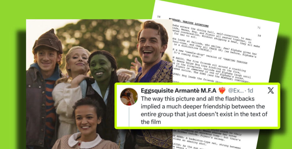 Wicked For Good script