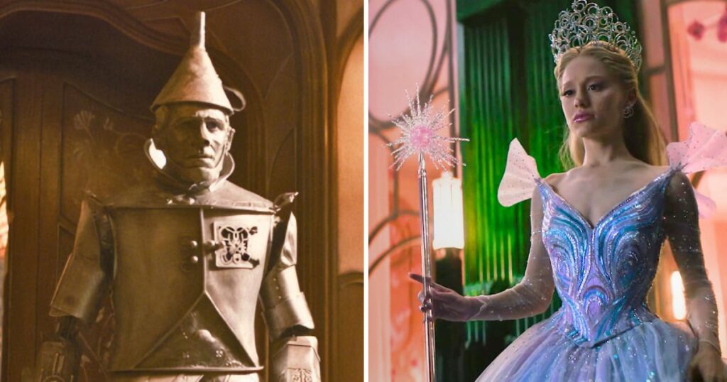 wicked glinda tin man scarecrow