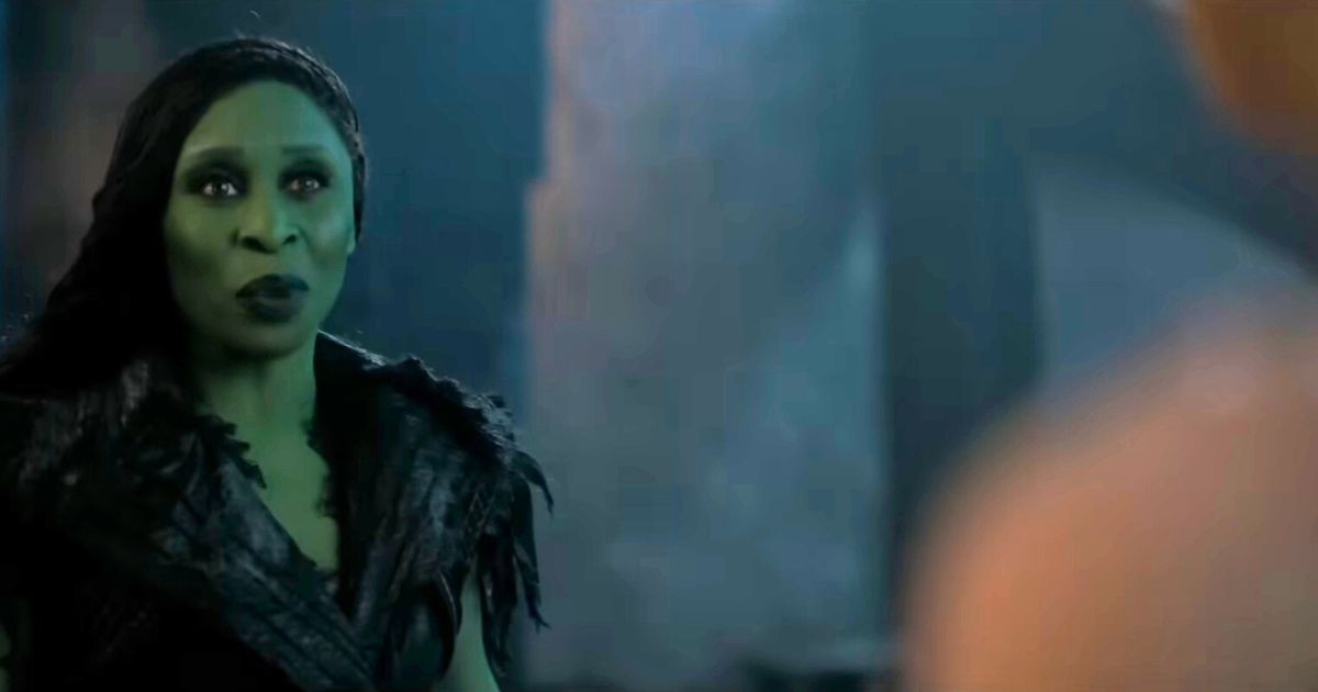 elphaba and fiyero scene wicked for good as long as you're mine