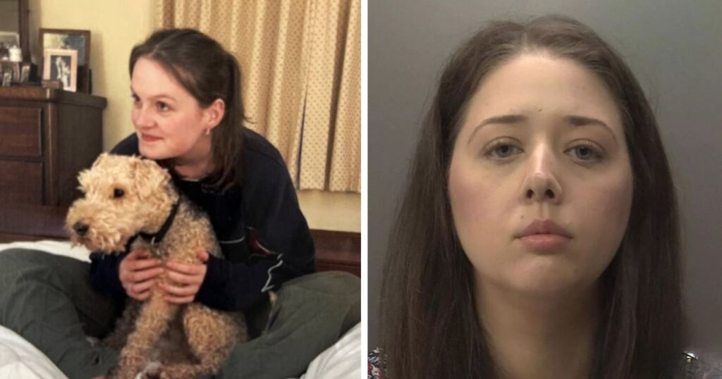 woman dog killed crash