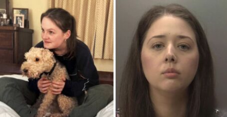 woman dog killed crash