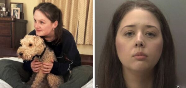 woman dog killed crash