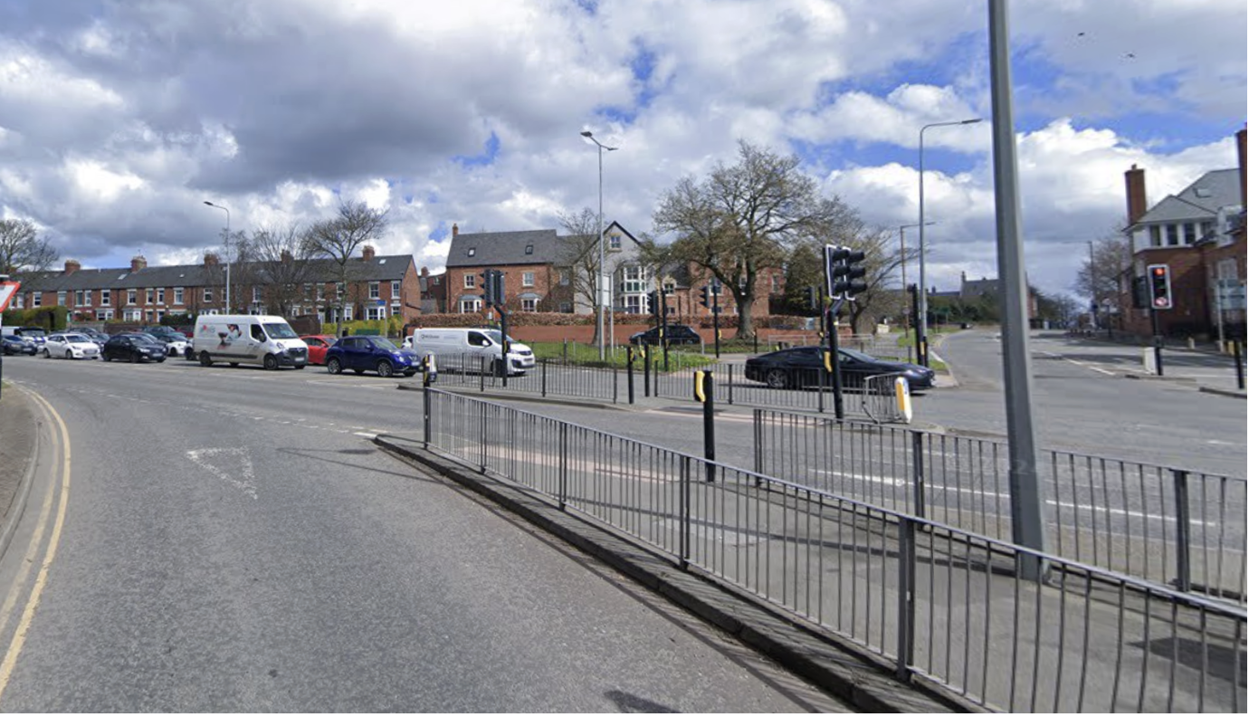 Neville's Cross, Durham, where the fatal crash took place via Google Maps