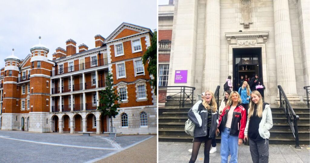 the university of the arts london college in chelsea and then some university of manchester students