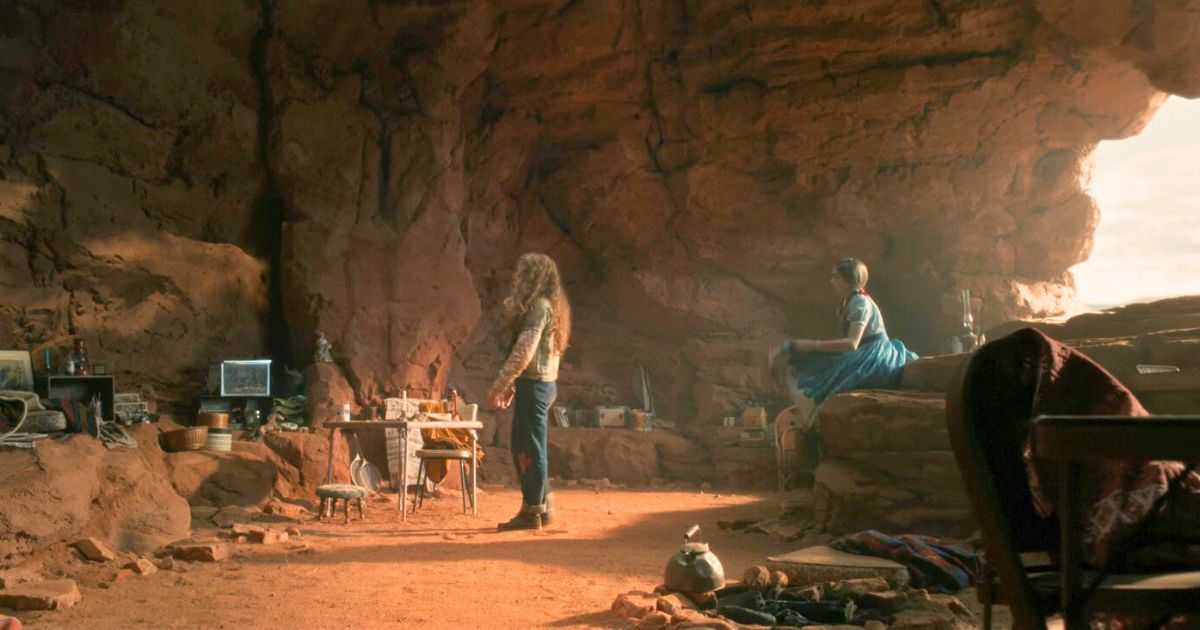 max and holly in the cave in stranger things season five