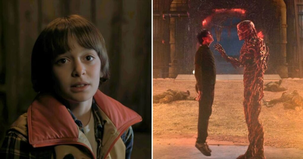 stranger things will in season one then will and vecna in season five door theory
