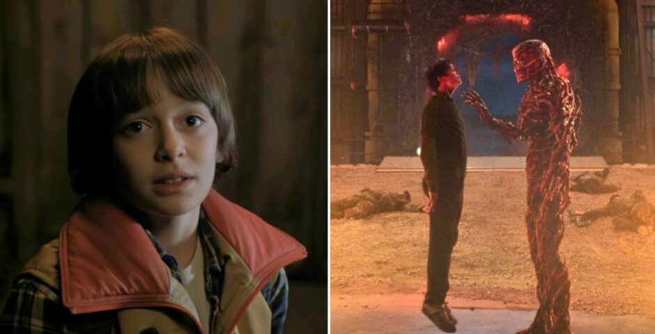 stranger things will in season one then will and vecna in season five door theory
