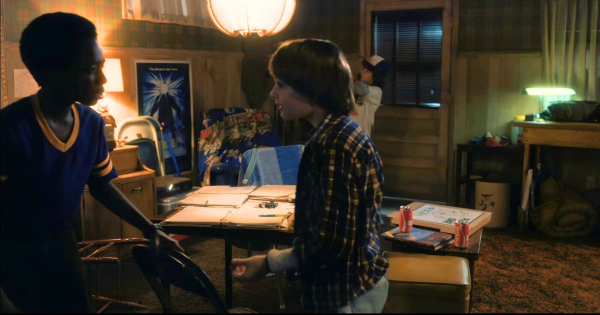 Nawww, the very first DnD game in the very first episode of Stranger Things(Image via Netflix)