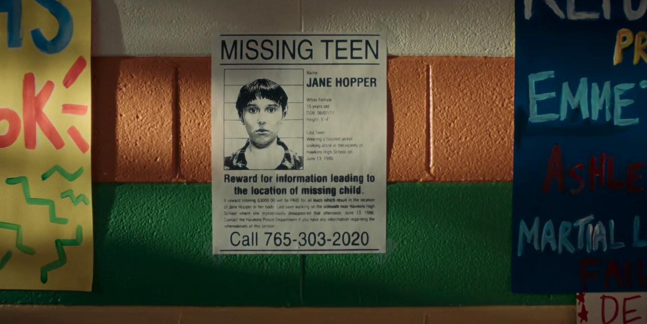 stranger things season five phone call poster