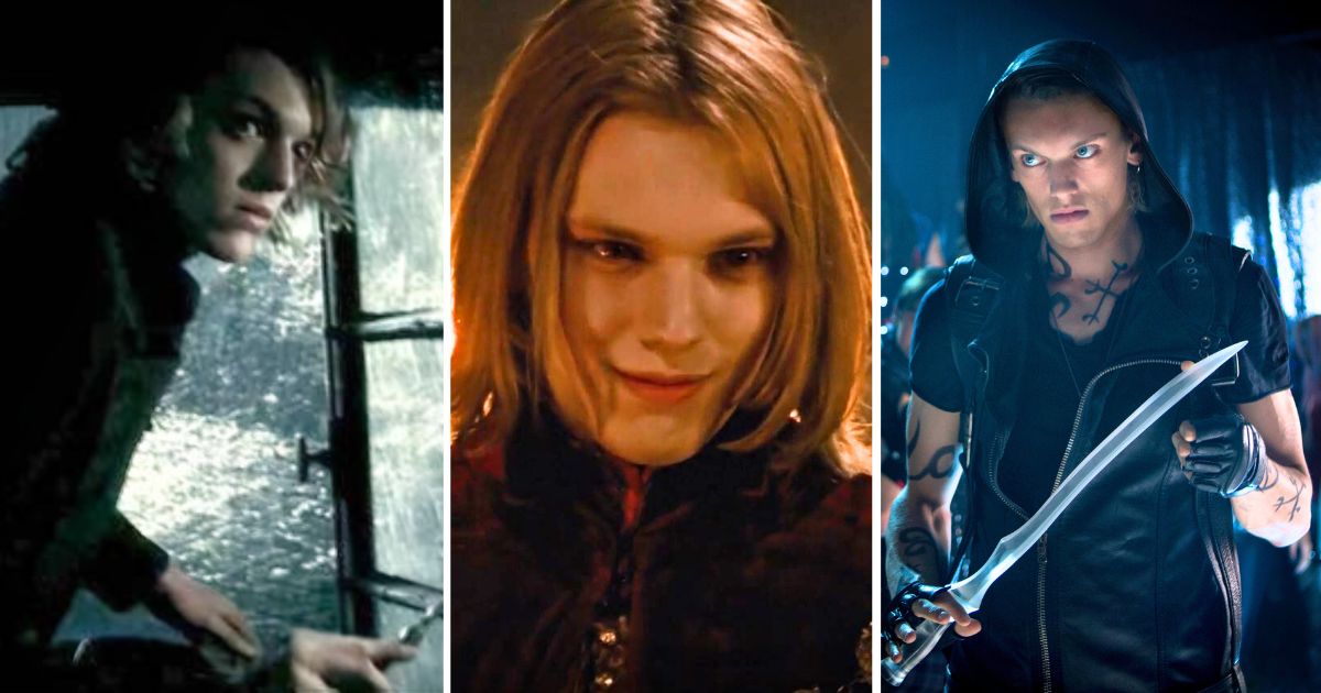 Jamie Campbell Bower in the unholy trinity of Harry Potter, Twilight and the Mortal Instruments