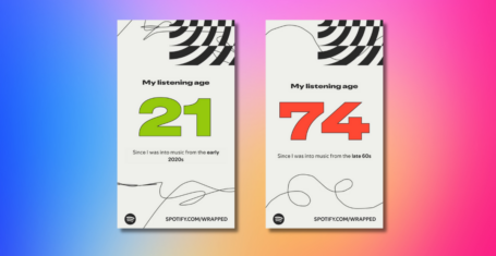 Spotify Wrapped listening age