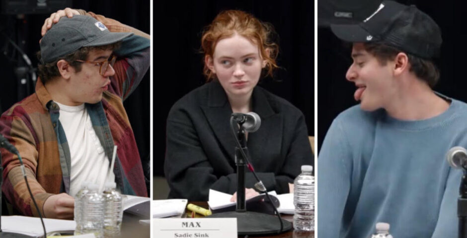 Stranger Things cast react