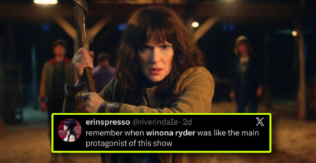 Stranger Things Winona Ryder snubbed