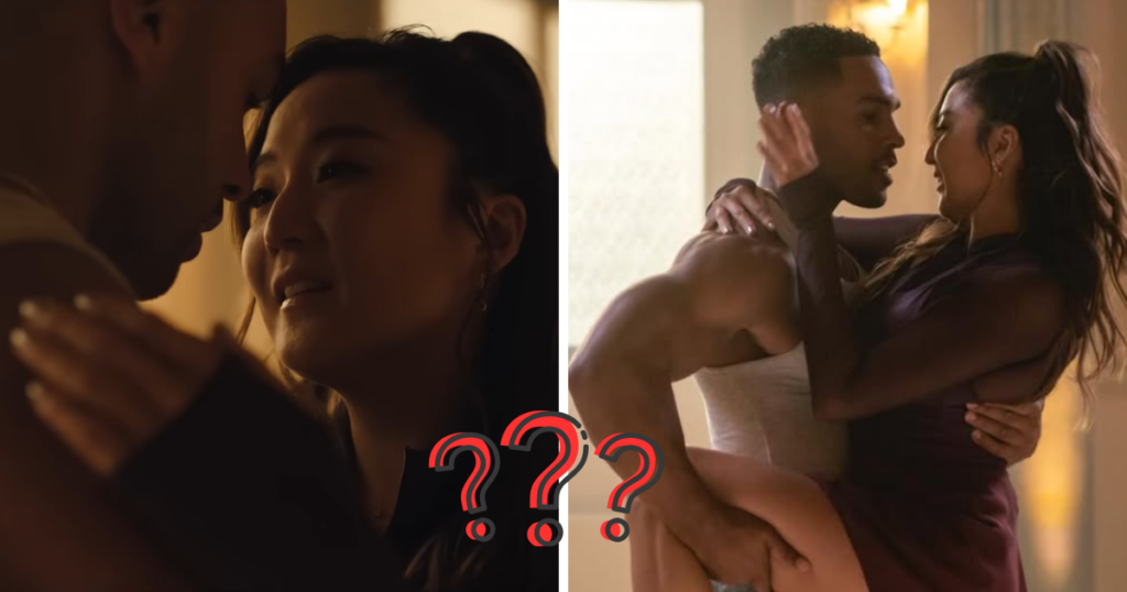 Emily in Paris Mindy Alfie scene