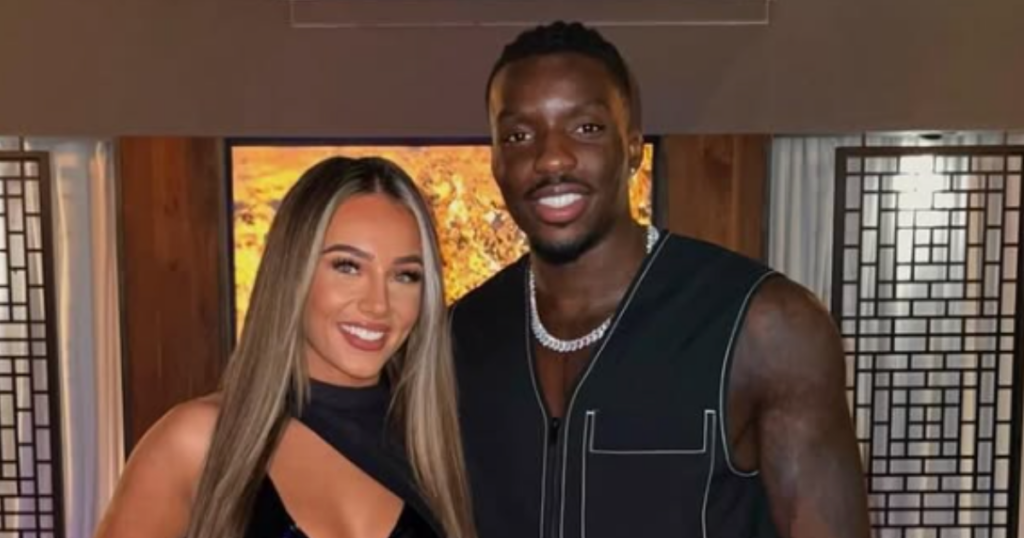 Meg and Dejon from Love Island 2025