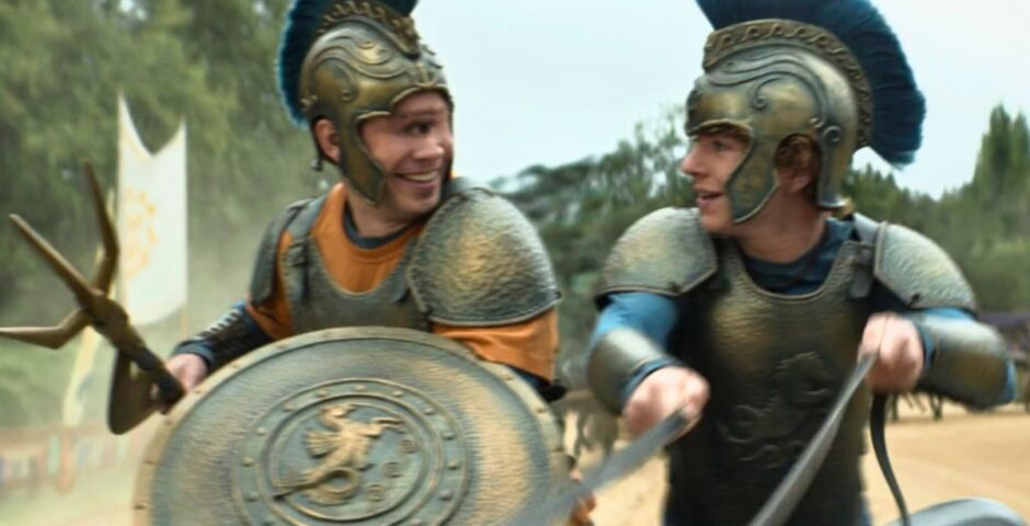 percy jackson season two chariot race