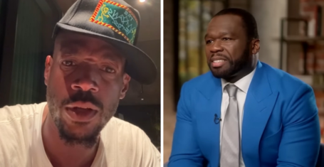 Marlon Wayans stance Diddy 50 Cent