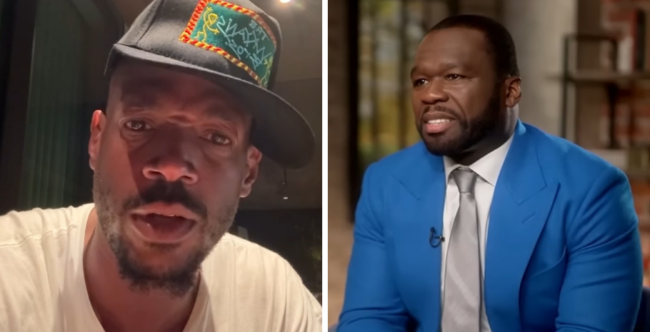 Marlon Wayans stance Diddy 50 Cent