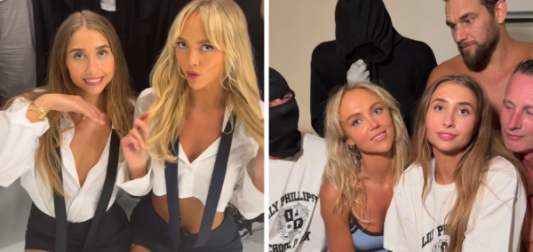 Annie Knight and Lily Phillips