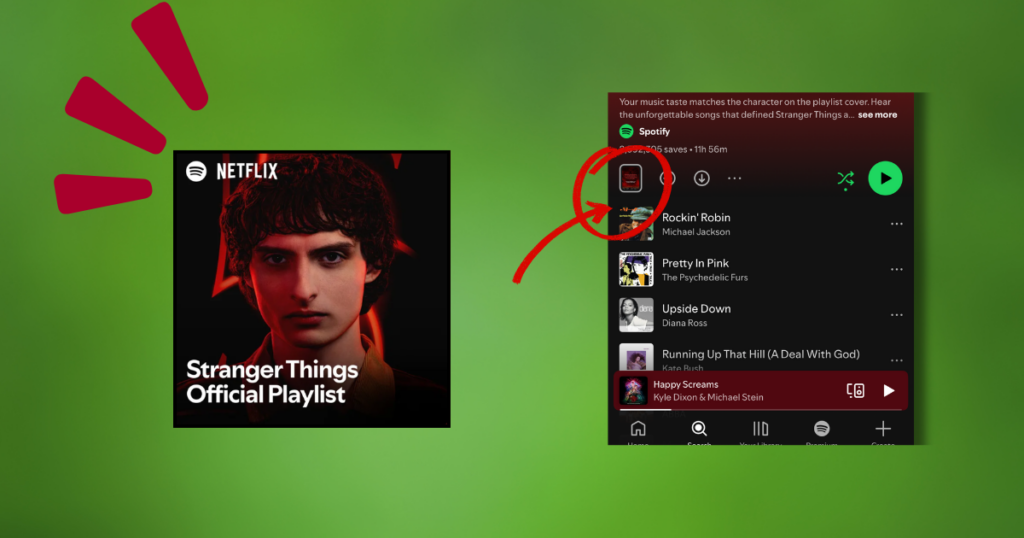 Stranger Things Spotify hidden details
