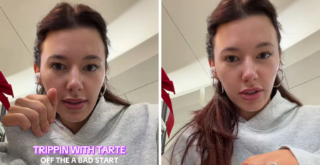 Influencer slammed Tarte brand trip